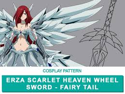 Our porno collection is huge and it's constantly growing. Erza Scarlet Himmels Rad Schwert Cosplay Pdf Vektor Muster Etsy