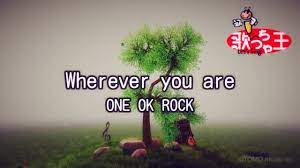 カラオケ】Wherever you are / ONE OK ROCK - YouTube