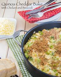 Bake 350 for one hour. Easy Quinoa Cheddar Bake With Chicken And Broccoli Jen Elizabeth S Journals