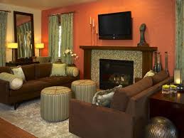 Living Room Ideas Living Room Orange Burnt Orange Living Room Brown Living Room