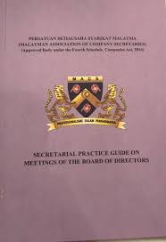 In malaysia, the fellow of the chartered institute of secretaries (fcis) and associate of the. The Institute Of Company Secretaries Of India On Twitter Macs Launches Secretarial Practice Guide On Meetings Of The Board Of Directors By Adopting Icsisecretarialstandard1 Congratulations Malaysian Association Of Company Secretaries Https T Co