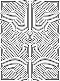 Here we provide a selection of geometric figures that can be downloaded, printed out and colored in. Free Printable Geometric Coloring Pages For Kids Geometric Coloring Pages Geometric Patterns Coloring Abstract Coloring Pages