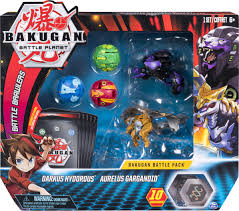 Dan kouzo and his pals bond with mysterious creatures known as bakugan while fighting sinister forces out to control the world. Bakugan Battle 5 Pack Darkus Hydorous Aurelus Gargarnoid Collectible Cards Figures Amazon Com Au Toys Games