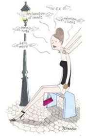 Echarpe Massante In 2020 Illustration Parisian Women Art