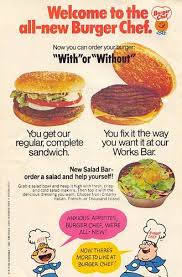 Burger Chef With Or Without Retro Recipes Food Food Advertising