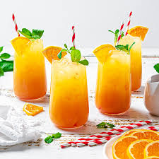 Sun Set mocktail