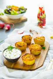 Kartoffelrosen Gaumenpoesie Rezept Rezepte Kartoffelrose Lebensmittel Essen