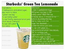 Get full nutrition facts for other starbucks products and all your other favorite brands. My Favorite Starbucks Recipe D It 180 S Just The Best One Try It Out Green Tea Lemonade Lt 3 Green Tea Lemonade Starbucks Drinks Recipes Starbucks Recipes