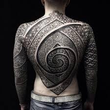A simple tattoo using thin lines to bring together a great design. 80 Sacred Geometry Tattoos That Will Take Your Breath Away