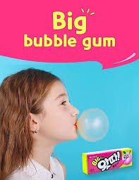 LOTTE Watta Peach Bubble Gum Big Size Korean Original Best Snack (23 g x 16  pcs)