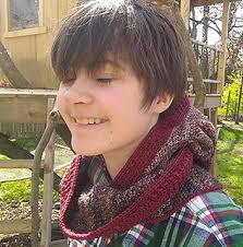 Ravelry: Arcturus Hooded Scarf pattern by Mandy Root-Thompson
