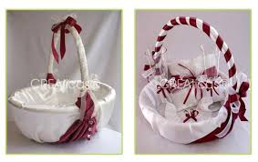 Perfecto para la ceremonia de boda, fiesta. Bodas Canastas Para Boda Canasta Decorada Para Boda Cestas De Boda