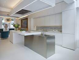 Kitchen white handleless cabinets black wooden feature cabinets. Handleless Kitchen Design Ideas Nicholas Anthony
