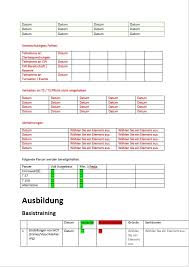 Ger B Vorlage Personalakte German Bulls