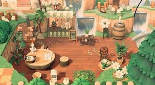 Aesthetics Layout Inspo On Instagram Cottagecore Style Cafe Credits To Lunecrossin In 2020 Animal Crossing Animal Crossing Cafe Animal Crossing Wild World