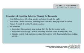 Image result for Sleep Restriction Therapy