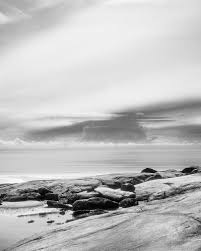 Even the free small black and white beach pictures on this page would look great displayed in a photo holder that perhaps also has a beach theme. Beach In Black And White On Behance
