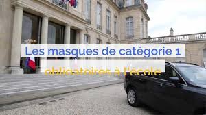 Pour le moment, le ministre indique qu'il s'agit surtout d'informer tout le monde de manière à ce qu'il y ait une adaptation. Les Masques De Categorie 1 Desormais Obligatoires A L Ecole