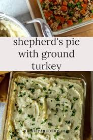 Shepherd S Pie With Ground Turkey Parsley And Icing Recipe In 2020 Ground Turkey Recipes Turkey Shepherds Pie Recipe Recipes