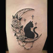 101 Amazing Moon Tattoo Designs That Will Blow Your Mind Outsons Men S Fashion Tips And St In 2021 Moon Tattoo Designs Cat Tattoo Designs Small Moon Tattoos