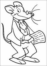 Geronimo Stilton Para Colorear