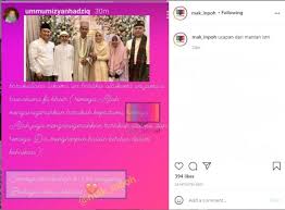 Pengadilan agama telah kabulkan permohonan cerai talak diajukan uas pada sang istri, mellya juniarti. Zy Q3qmobb9mm