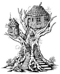 Tusindvis af nye billeder af høj kvalitet tilføjes hver dag. Art Drawings Tree House Drawing