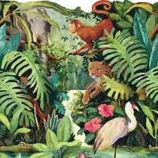 We supply trade quality diy and home improvement products at great low prices. Tropical Wallpaper Uk Jungle Wallpaper Border 6 700x700 Wallpaper Teahub Io