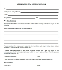 Employee Notice Form Warning Hr Written Template Uk – celebratelife