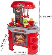 For an attractive alternative to the traditional wood or steel dining set, we present wrought iron kitchen sets for dining. Buy Kitchen Set Red With Sound And Light Cooking Toys Functional Kitchen Table Set With Cookware And Plastic Food 33 Pcs Online In Turkey 311307513
