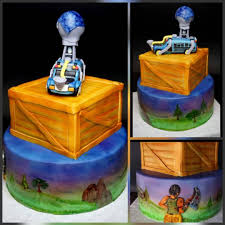 Birthday Cakes Fortnite Map Fortnite Battle Royale Birthdaycake Airbrushedcake Handpaintedcake 8th Birthday Cake Boy Birthday Parties Video Game Cakes