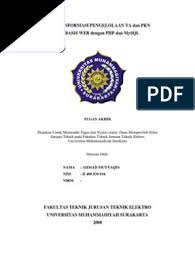 Contoh Proposal Sistem Informasi Berbasis Web Ilustrasi