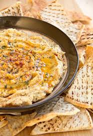 Zesty Hummus Dip With Lemon And Garlic Served With Homemade Baked Pita Wedges Food Recipes Cooking Recipes