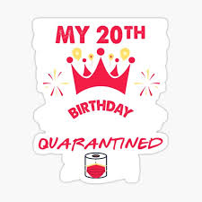 Sticker Ideen Zum 20 Geburtstag Redbubble