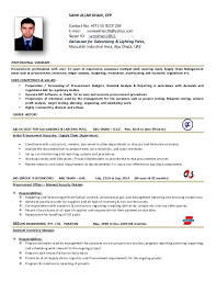 Procurement Executive Cv