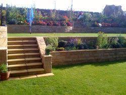 17 Of The Most Attractive Small Garden Ideas For The Smart Gardener Sloped Garden Sloped Backyard Landscaping Backyard Landscaping Designs