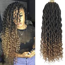The soft dread is one of the most popular hairpieces of the 2000s, because of its pretty spirals and versatile style. 6packs Lot 1b 27 Deyngs 20 Goddess Faux Locs Crochet Hair Braids Wavy With Curly Ends Synthetic Hair Extensions Fauxlocs Fiber Braiding Hair Afro Kinky Soft Dread Dreadlocks Amazon In Health Personal Care