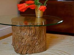 Glass top tree stump end table bernhardt wayfair north america. 11 Tree Stump Side Table Designs Guide Patterns