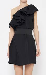 Lanvin Love H M Black Dress Elbise