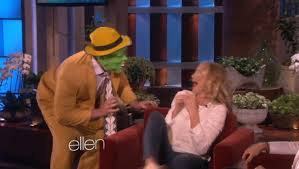 A nice guy, just trying to get by. Cameron Diaz Gets Pranked By Ellen Degeneres With The Help Of The Mask New York Daily News