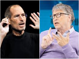 'my conversations with gates have been underwhelming tbh'. Tech Rivalries Elon Musk Vs Jeff Bezos Bill Gates Vs Steve Jobs Business Insider