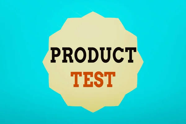 Test Products