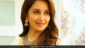 She looks regal in this embroidered black manish malhotra ensemble. Happy Birthday Madhuri Dixit Dhak Dhak Girls Food And Diet Secrets You Always Wished To Know Ndtv Food
