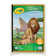 The lion king color page. Giant Colouring Pages Disney The Lion King Crayola Store