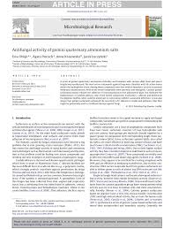 Agriculture implements to be mounted on the tractor and it may also provide a source of power if the implement is mechanized. Pdf Antifungal Activity Of Gemini Quaternary Ammonium Salts