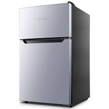 Fridge runs quietly not load at all. Hisense 3 2 Cu Ft Two Door Mini Fridge W Freezer Rt32d6ase Stainless Walmart Com Walmart Com