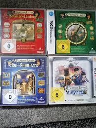 Just got these games, which should I play first? And is there anything I  need to know before playing it? Thanks in advance : rProfessorLayton