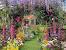 High Resolution Cottage Garden Wallpaper