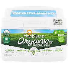 Happy Family Organics Organics Happy Baby Infant Formula With Iron Stage 2 6 12 Months 21 Oz 595 G
