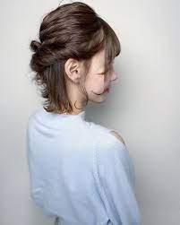 ゆきりぬ on instagram eisho takahashi さんにヘアアレンジして頂きました アレンジついでに前髪もシースルーっぽくしていただいた お洋服はニットは celford official コートは visitinnewy hair hair styles beauty